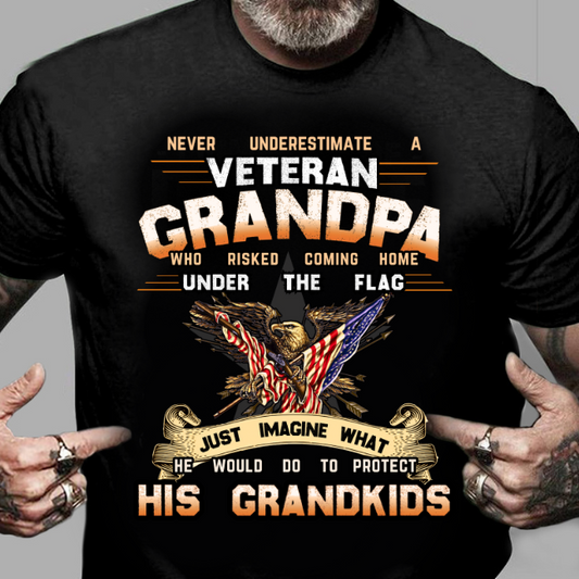 Veteran Grandpa T-Shirt
