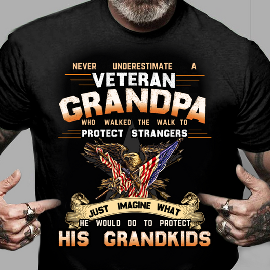 Veteran Grandpa T-Shirt