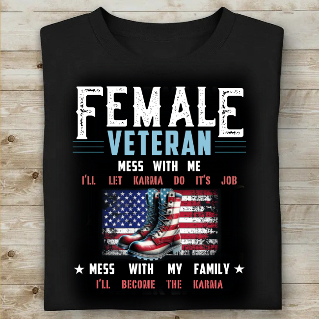 Female Veteran T-Shirt