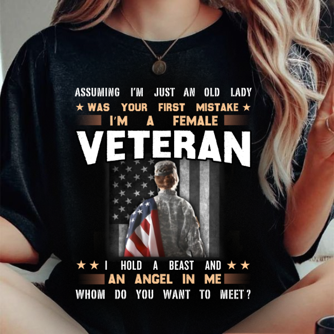 Female Veteran T-Shirt