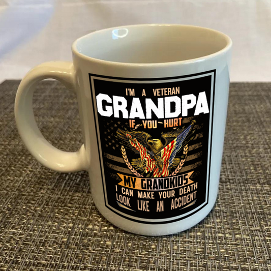Veteran Grandpa Coffee Mug