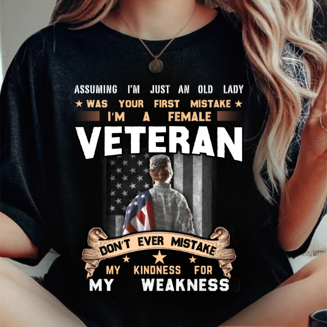 Female Veteran T-Shirt