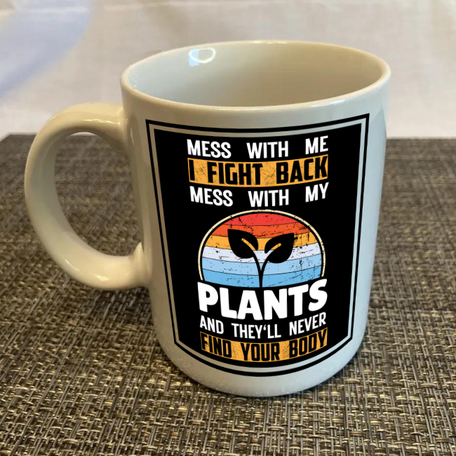 Plants Love Coffee Mug