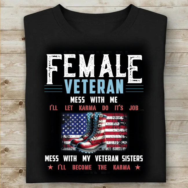 Female Veteran T-Shirt