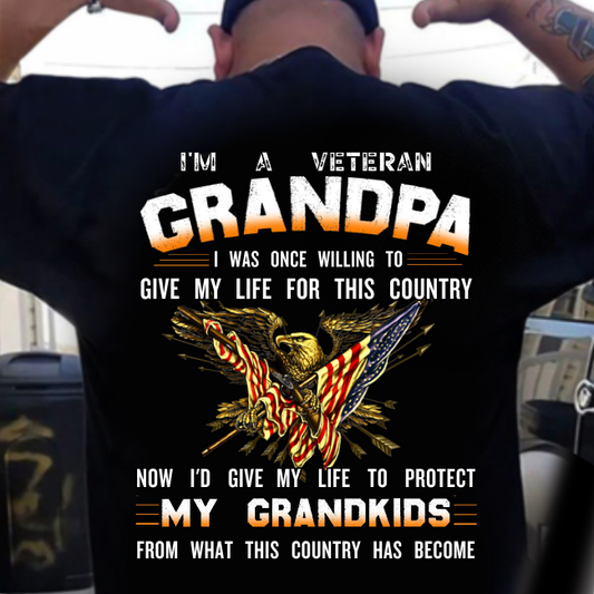 Veteran Grandpa T-Shirt
