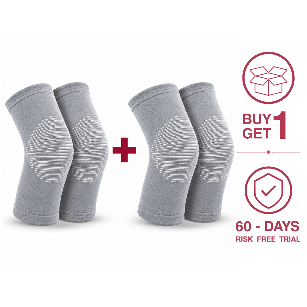 Bamboo Knee Sleeve - Breathable Compression Support