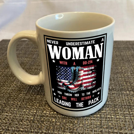 Female Veteran Coffee Mug