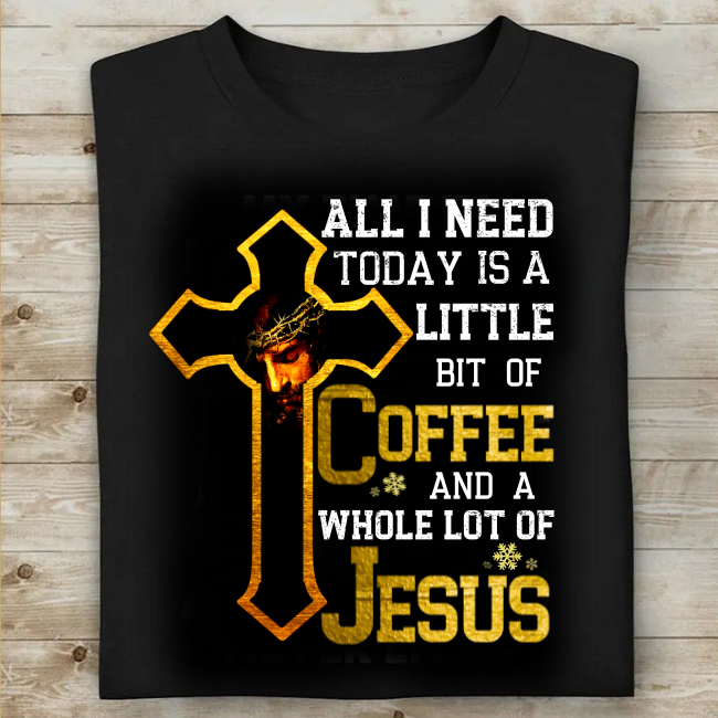 Jesus and Coffee Love T-Shirt