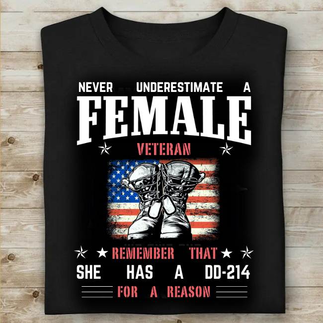 Female Veteran T-Shirt