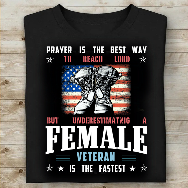 Female Veteran T-Shirt