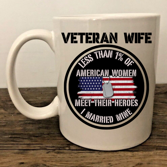 Veteran Wife Mug