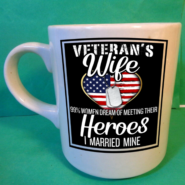 Veteran Wife Mug