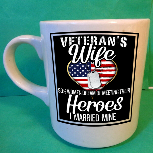 Veteran Wife Mug