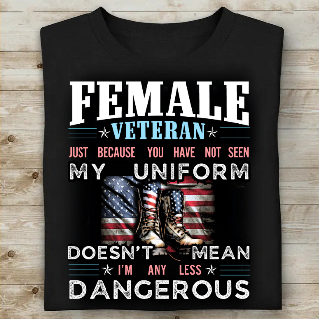 Female Veteran T-Shirt