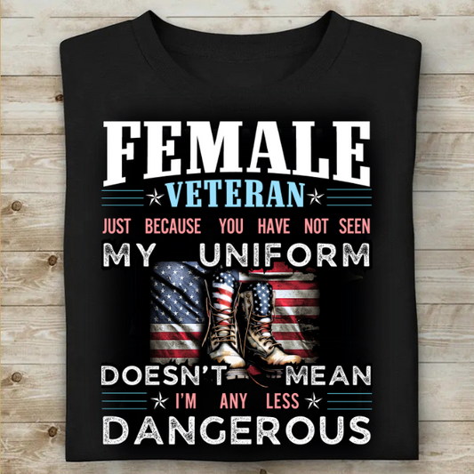 Female Veteran T-Shirt