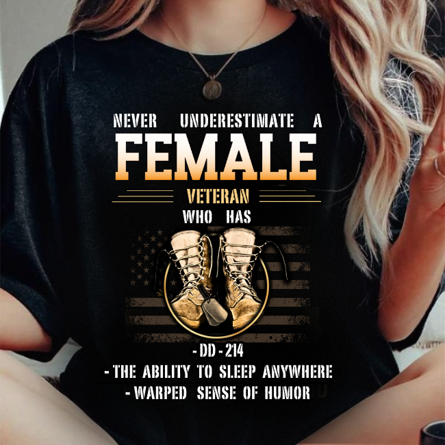 Female Veteran T-Shirt