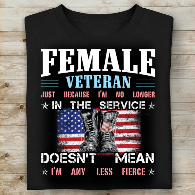 Female Veteran T-Shirt