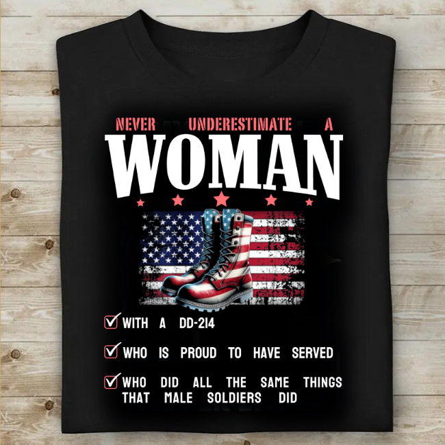 Female Veteran T-Shirt