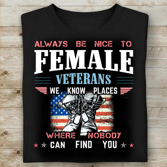 Female Veteran T-Shirt
