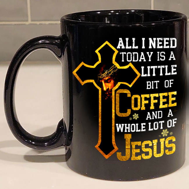 Jesus and Coffee Love Mug