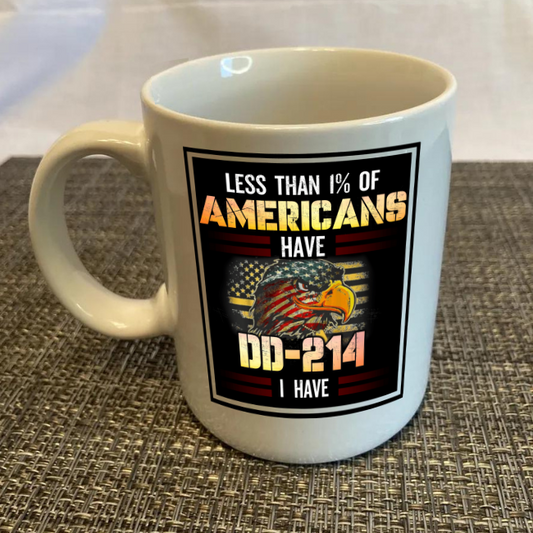Veteran DD 214 Coffee Mug