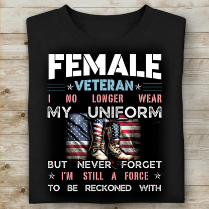 Female Veteran TShirt
