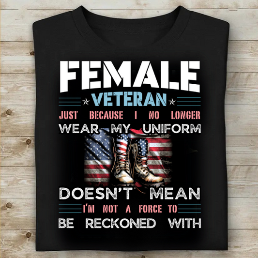 Female Veteran T-Shirt