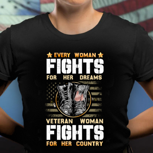 Female Veteran T-Shirt