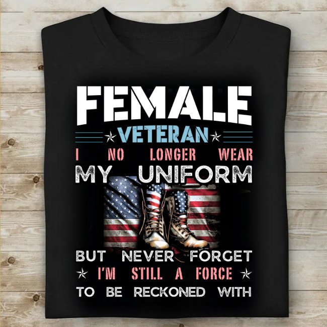 Female Veteran T-Shirt
