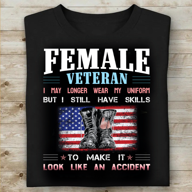 Female Veteran T-Shirt