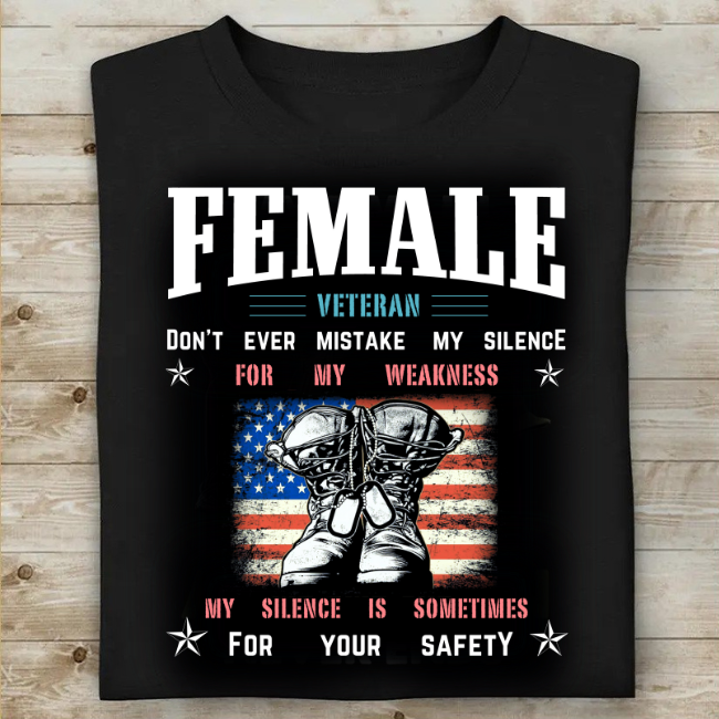 Female Veteran T-Shirt