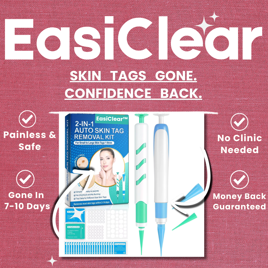 EasiClear™ - Skin tags gone. Confidence back.