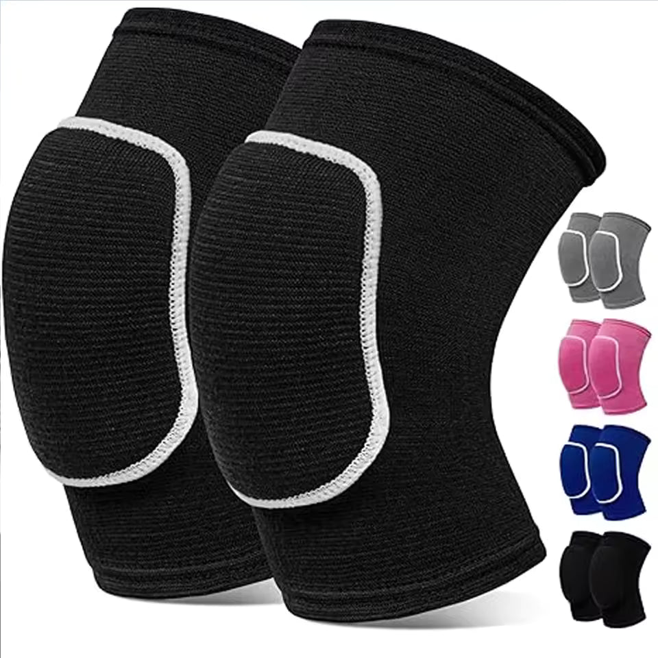 Volleyball Knee Pads (Pack of 3) - Soft Breathable Cushioned Knee Protection