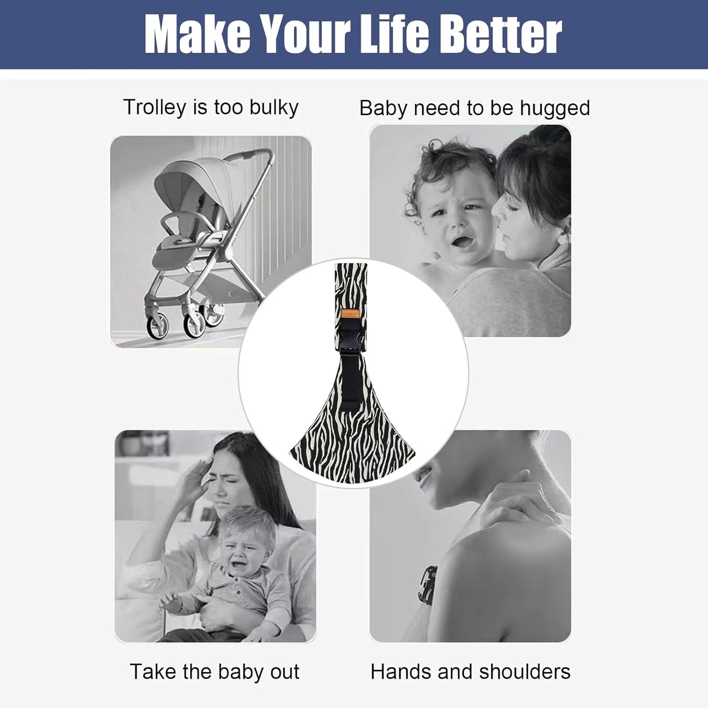 BabyEase™ - Carry Baby Without Carrying The Weight