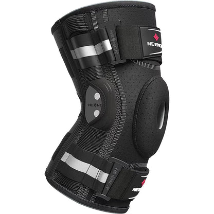 Hinged Knee Brace : Side Stabilizers, Adjustable Brace
