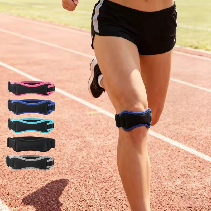 Knee Support Strap (Pack of 5) — Adjustable Compression Brace for Running & Sports
