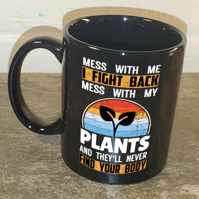 Plants Love Coffee Mug
