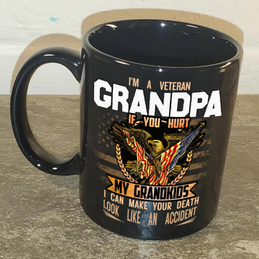 Veteran Grandpa Coffee Mug