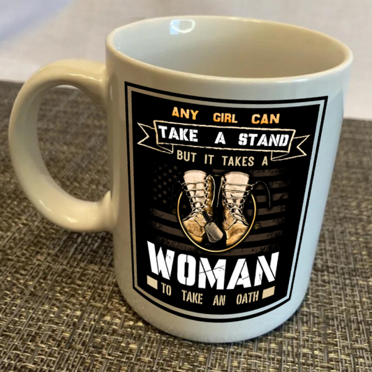 Female Veteran Coffee Mug