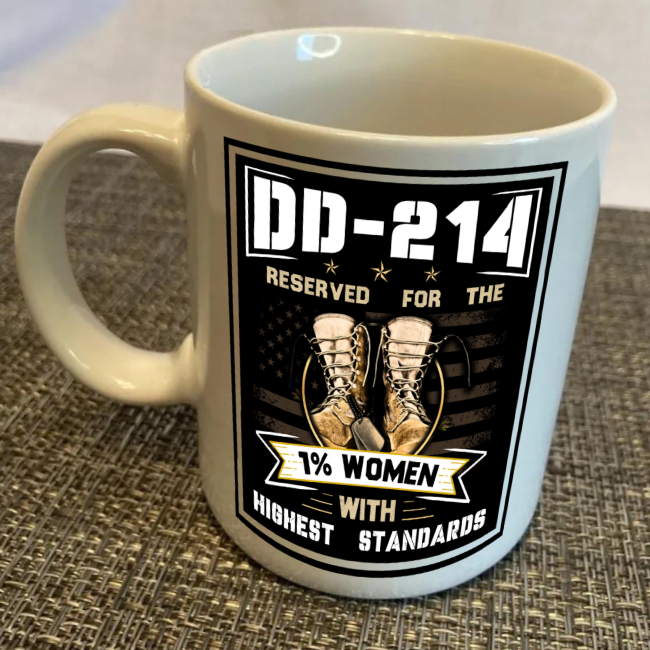 Female Veteran Coffee Mug