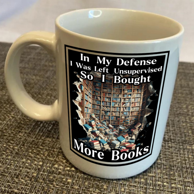 Book Lover Coffee Mug