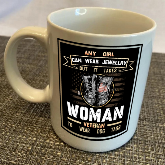 Woman Veteran Coffee Mug