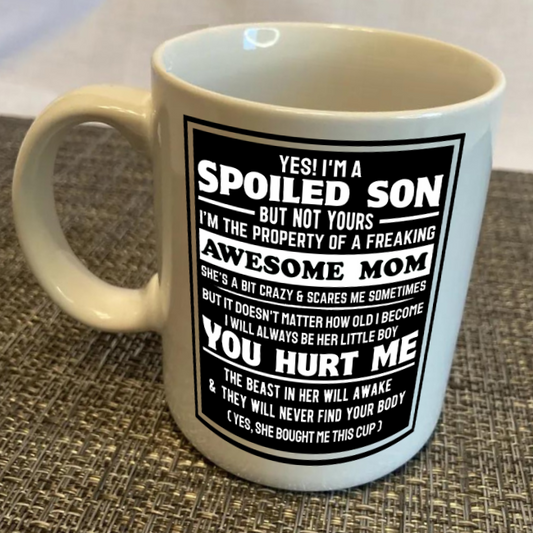 To My Son Coffee Cup