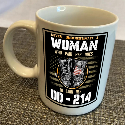 Woman Veteran Coffee Mug
