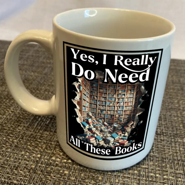 Book Lover Coffee Mug