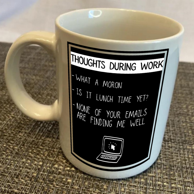 Funny Work Coffee Mug