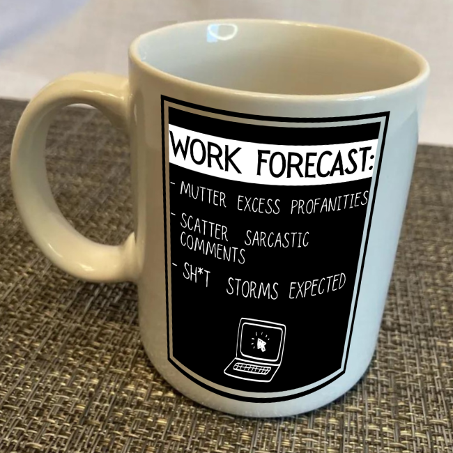 Funny Work Coffee Mug