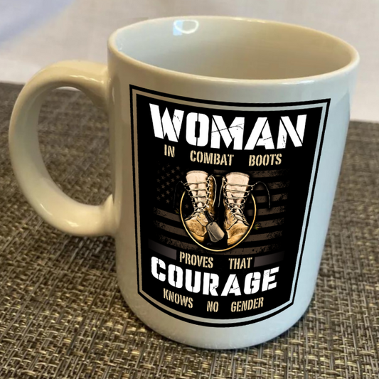 Female Veteran Coffee Mug