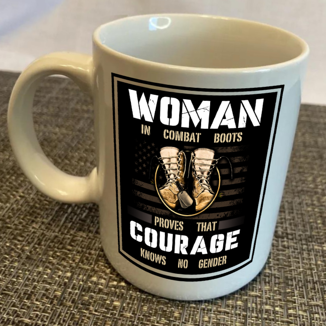 Female Veteran Coffee Mug