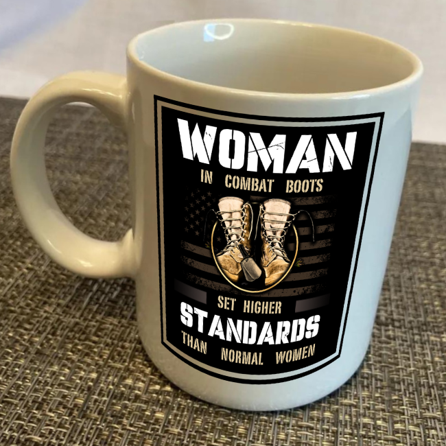 Female Veteran Coffee Mug